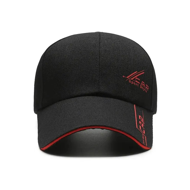 Men's Summer Long Brim Baseball Cap for Sun Protection
