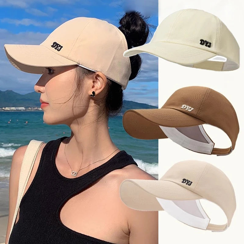 Foldable Long Brim Sunhat