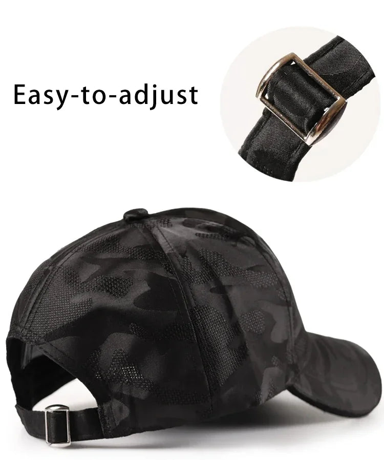 Luxury Black Totem Trucker Cap