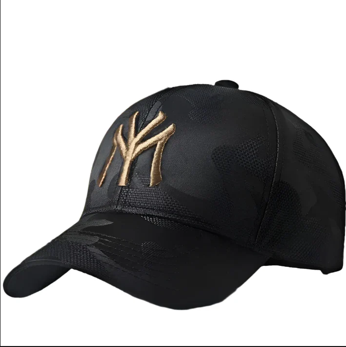 Luxury Black Totem Trucker Cap