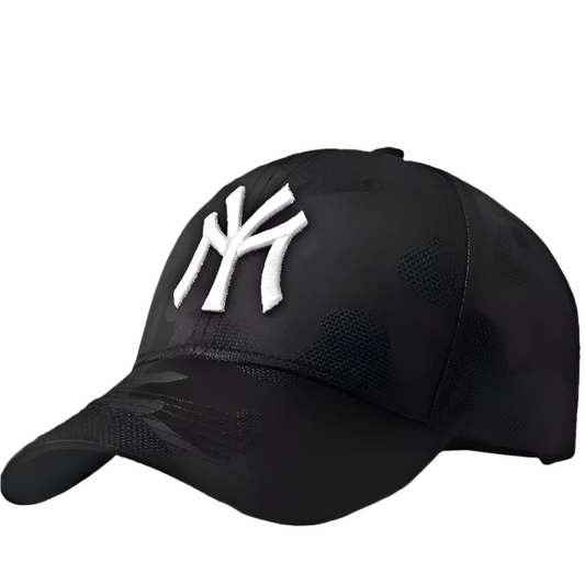 Luxury Black Totem Trucker Cap