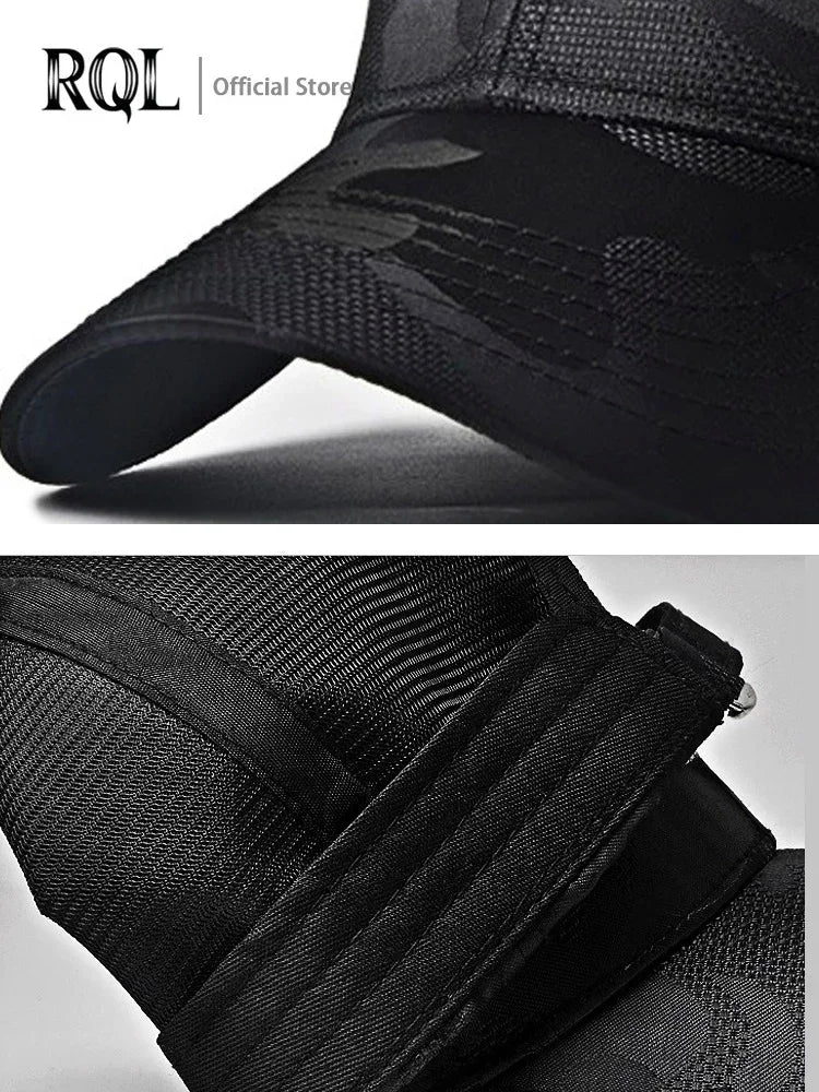 Luxury Black Totem Trucker Cap