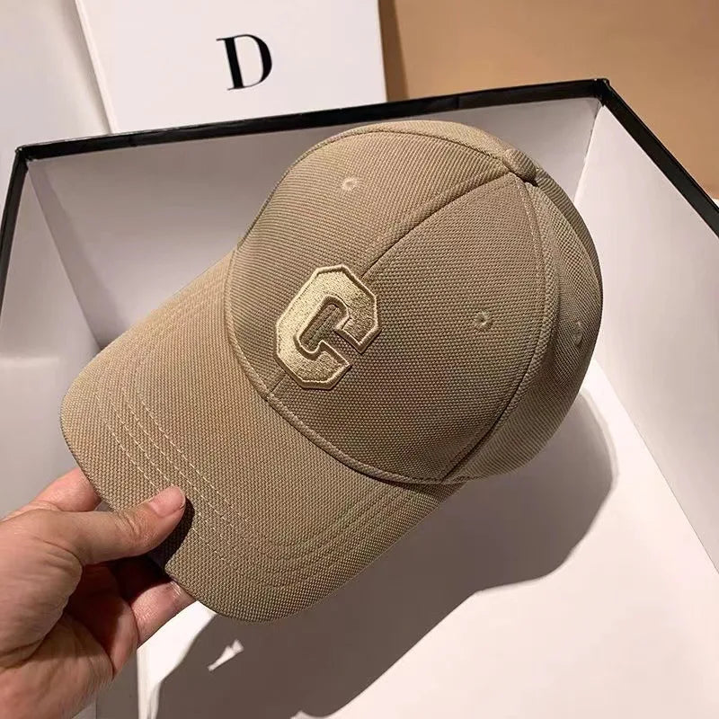 C Letter Embroidered Snapback